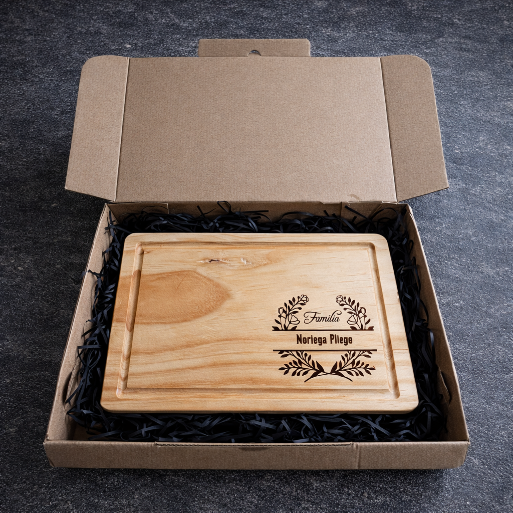 Tabla de pino personalizada