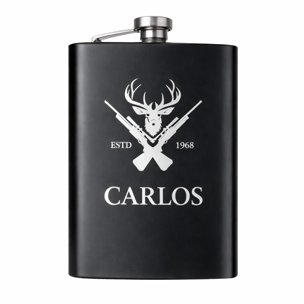 Licorera con grabado personalizado